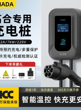 适用高合HiPhi Z/X/Y新能源电动汽车劈挂式充电桩器线7kw家用32A