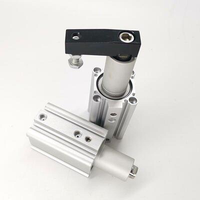 旋转气缸90度下压转角摆动夹紧气动MKB/ QCK50/63-10-20-30-50R/L