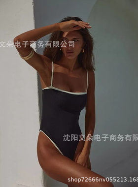 2026新款连体泳衣老式复古泳装女士显瘦紧身修身时尚防晒一体式显