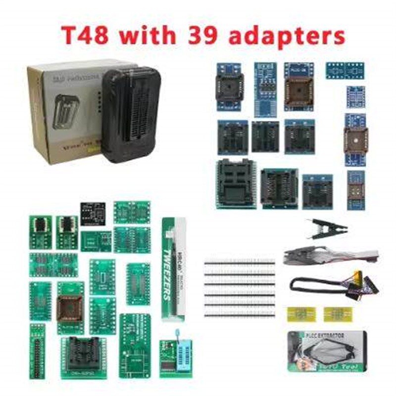 TL866三代 升级版T48 USB通用编程器 T48 Plus NAND EMMC烧录器
