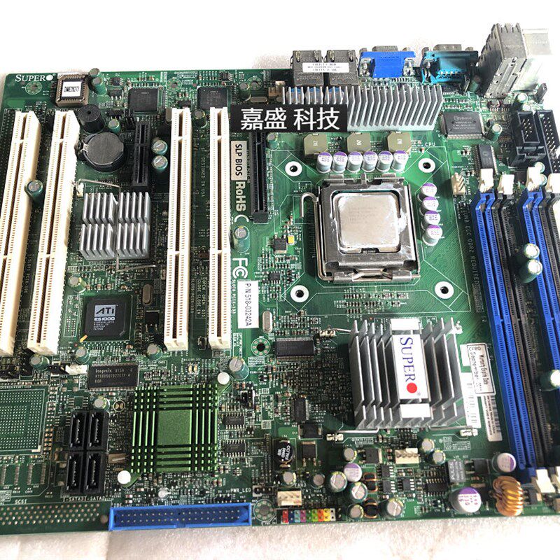 超微 PDSME+II 775针双千兆网卡 服务器主板 S3000 测试好 现货