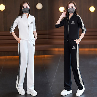 2026新款春秋广场舞服装套装鬼步舞棉休闲运动成人单裤高品质
