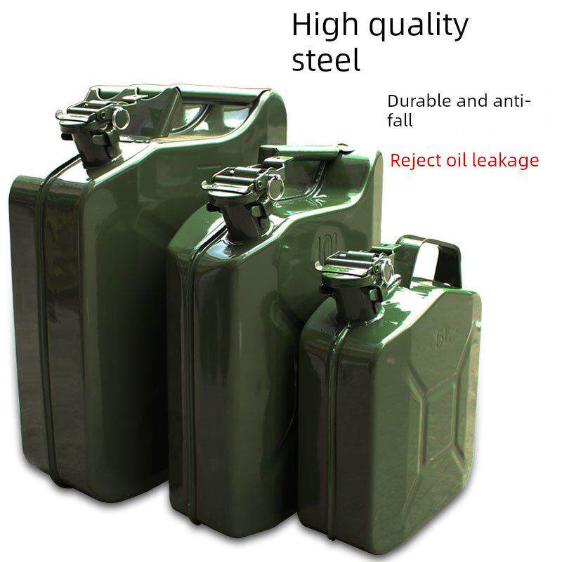 美国便携式加厚油桶5升10L 20升备用油箱车摩专用汽油