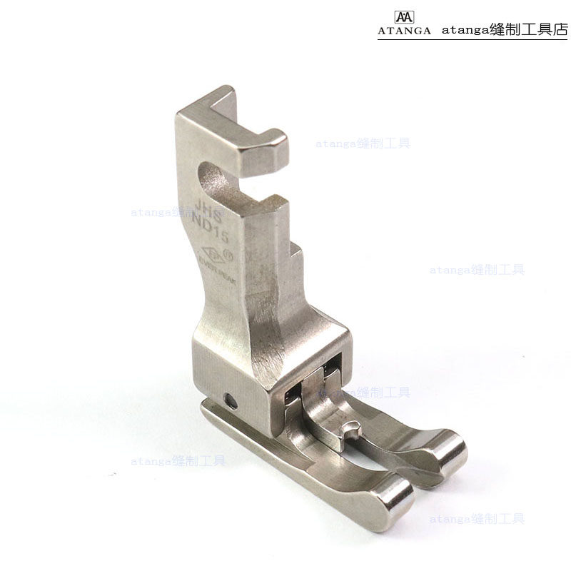 真善美家用缝纫机高低压脚JHS ND15左右双傍高低矮柄压脚家用衣车