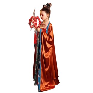 2026新款唐制原创女童汉服气质中国风古装民族风超仙连衣裙高