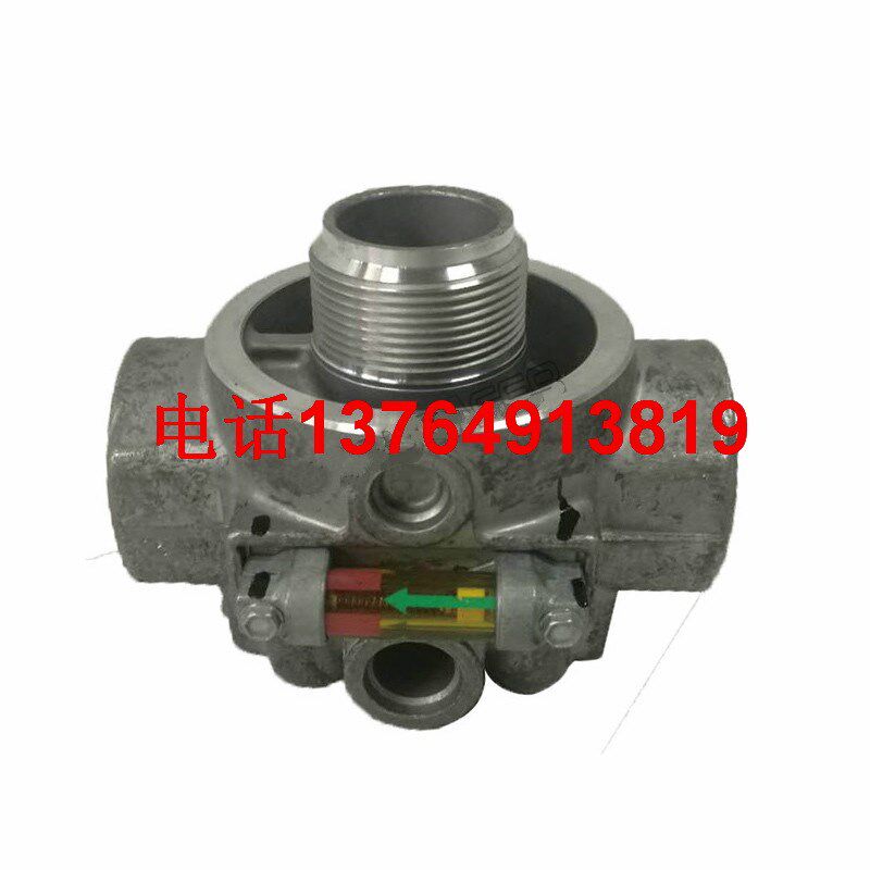寿力移动机DPQ550维修件保养油滤压差开关空压机油滤座油过滤器座