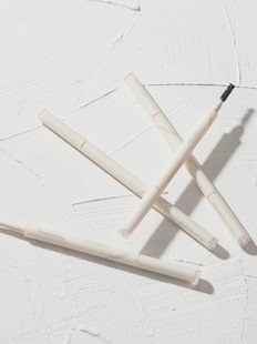 专柜博贝缇BOYABEAUTY顺滑眉笔丝滑不结块防水易上色细头妈生眉