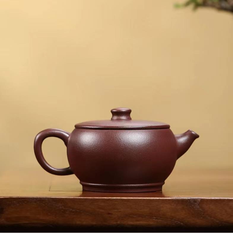 正宗宜兴卢伟萍紫砂壶原矿陈腐紫泥大口碗玉壶家用高档泡茶壶茶具