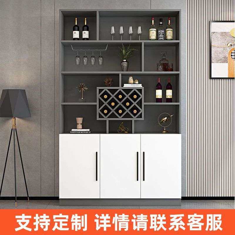 客厅酒柜家用餐厅中式酒柜客厅玄关隔断展示柜餐边柜厨房酒柜靠墙