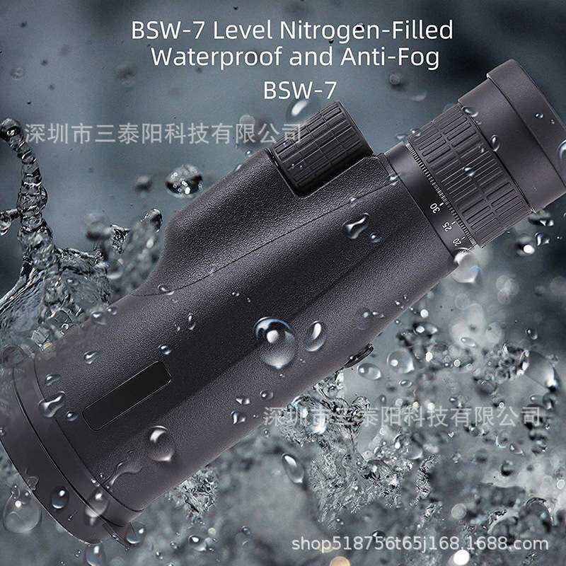 户外成人单筒变倍望远镜10-30x50光学大口径高倍FMC镀膜成像稳定