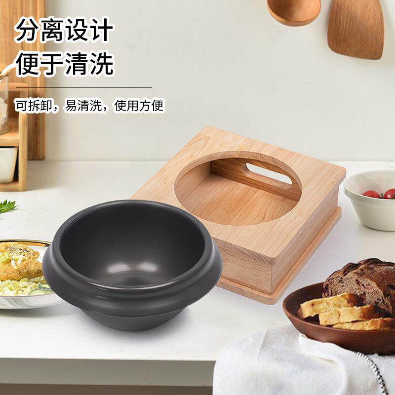 厨易达CD韩式酱汤锅套装MFZZ 家用酒店铝合金韩式拌饭锅泡菜锅