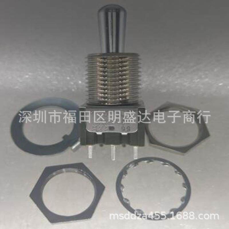 日开NKK摇柄开关 M-2020L/B 六脚3档M2024BB1W01 自锁ON-ON-ON 6A