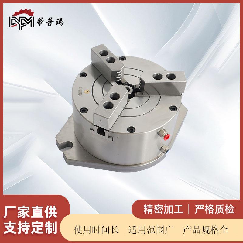 无锡车床六爪多爪夹具大孔径通孔车床气动液压卡盘厂家非标蒂普玛