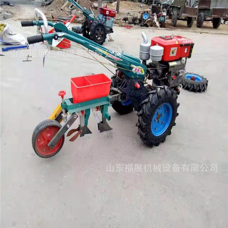10马力手扶拖拉机可带多种农机具 多功能田园管理机 手扶旋地机