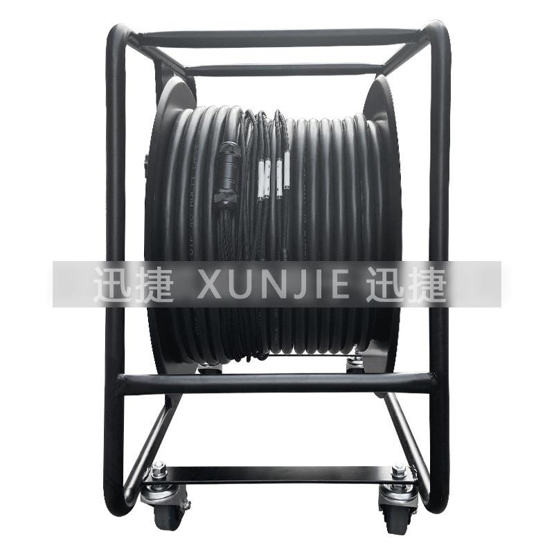 cat6纯铜舞台音箱专用LED屏工程高速网络线超六类4芯屏蔽复合网线
