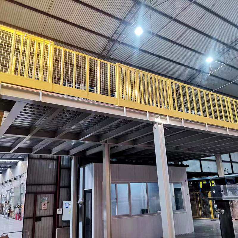 阁楼货架可拆卸仓库阁楼平台式货架车间仓储货架电商厂房二层货架