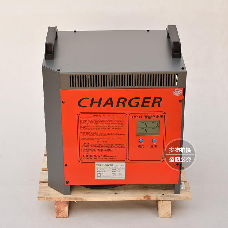 充电器电动叉车配件得龙工频充电机合力杭叉48V/80V稳压通用快充