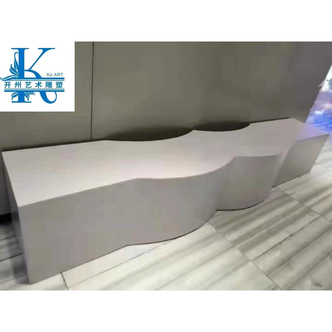 深圳厂家直销玻璃钢美陈休息区休闲座椅雕塑购物中心景观雕塑