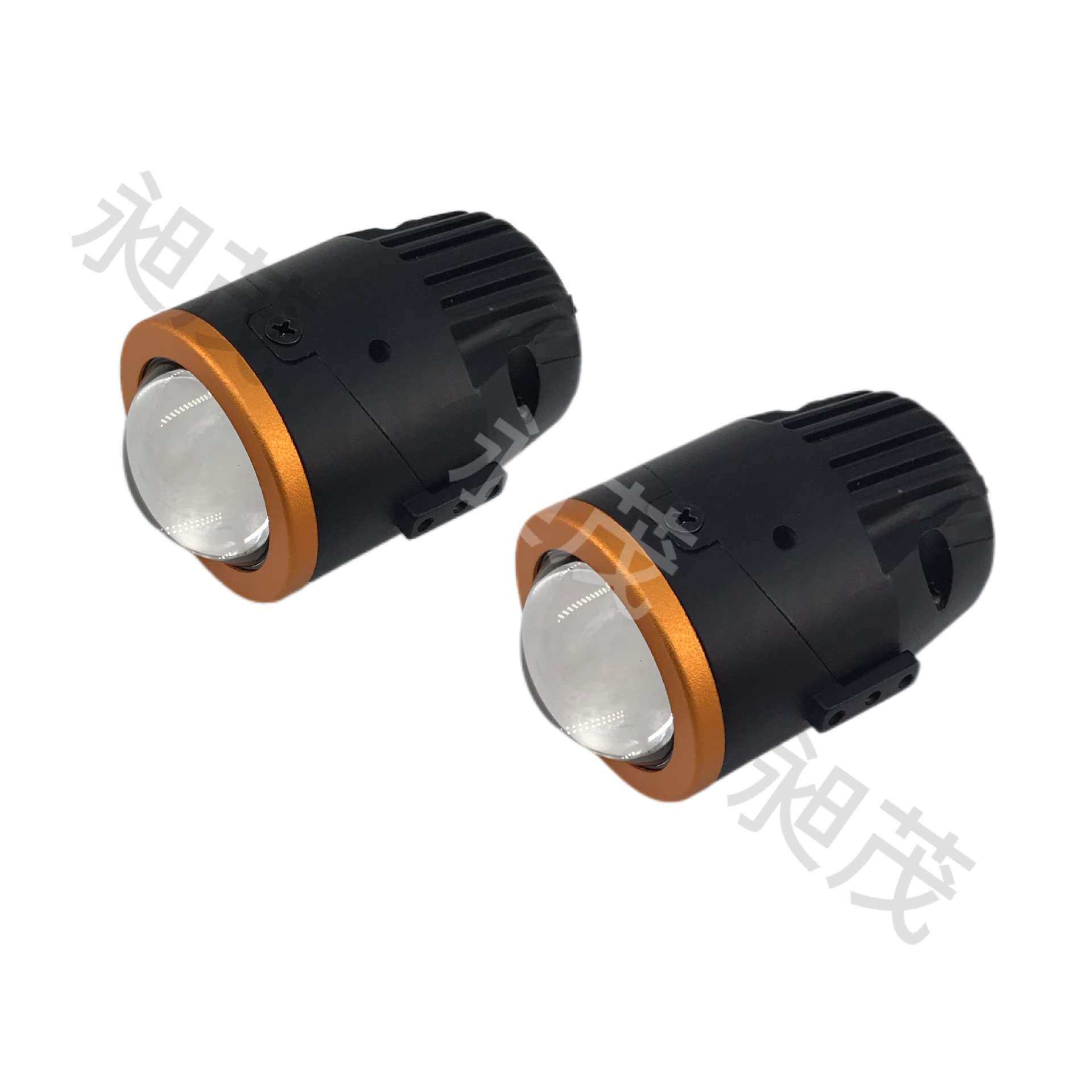 外贸2寸雾灯双光透镜双直射透镜大灯汽车LED前雾灯远近一体车灯