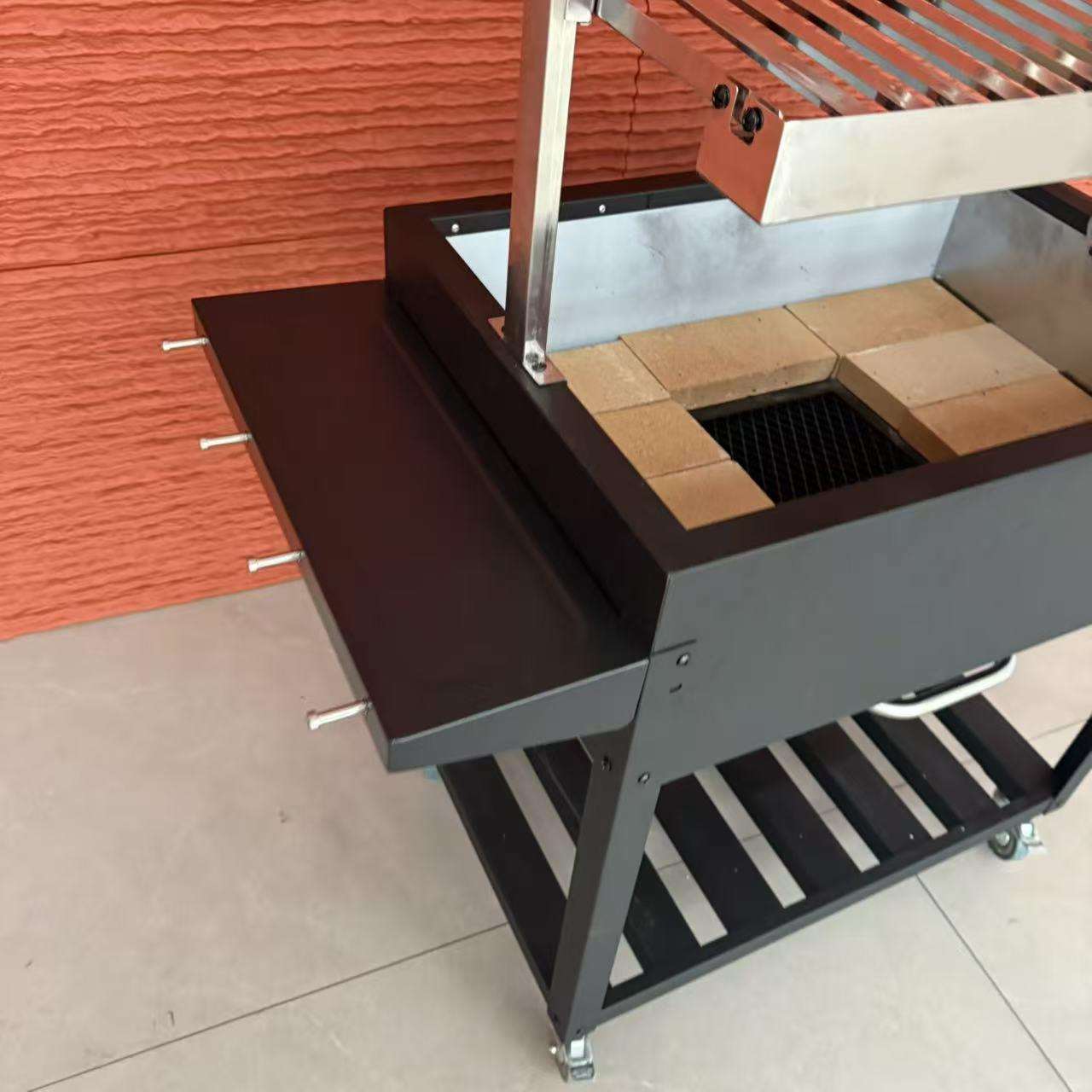 新款烧烤炉便携木炭烤肉架家用户外大型多功能bbq双侧板烤炉