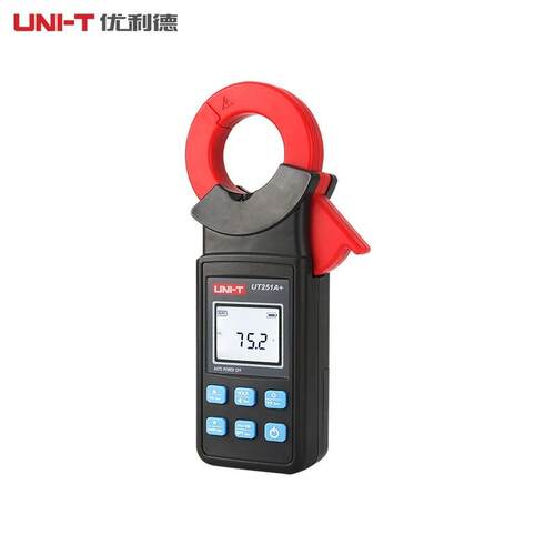 优利德钳形表UT251A+ 252C数字电工高精度UT253C交流漏电流钳流表