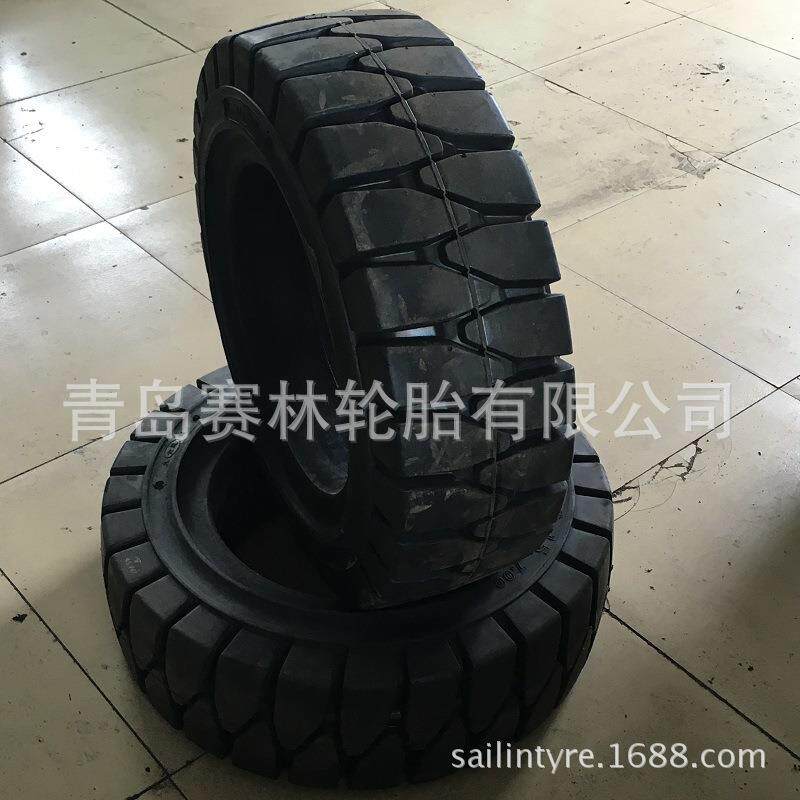 供应叉车轮胎 6.50-10 3吨 实心叉车轮胎 工程轮胎