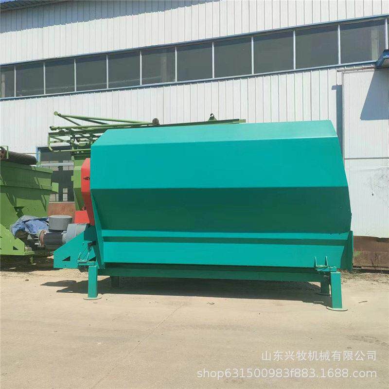 卧式直连双轴TMR搅拌机 拌草机内部图片 牛羊饲草混合机