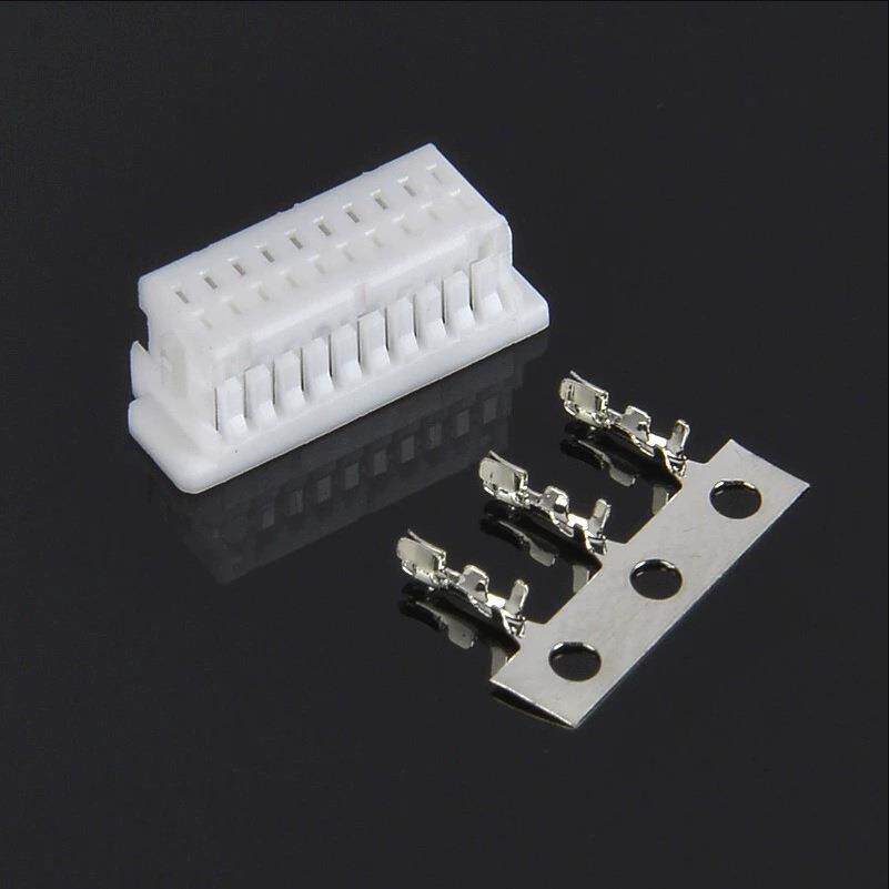 厂家供应SHD1.0双排胶壳连接器1.0mm间距SH1.0-2*4P双排接插件