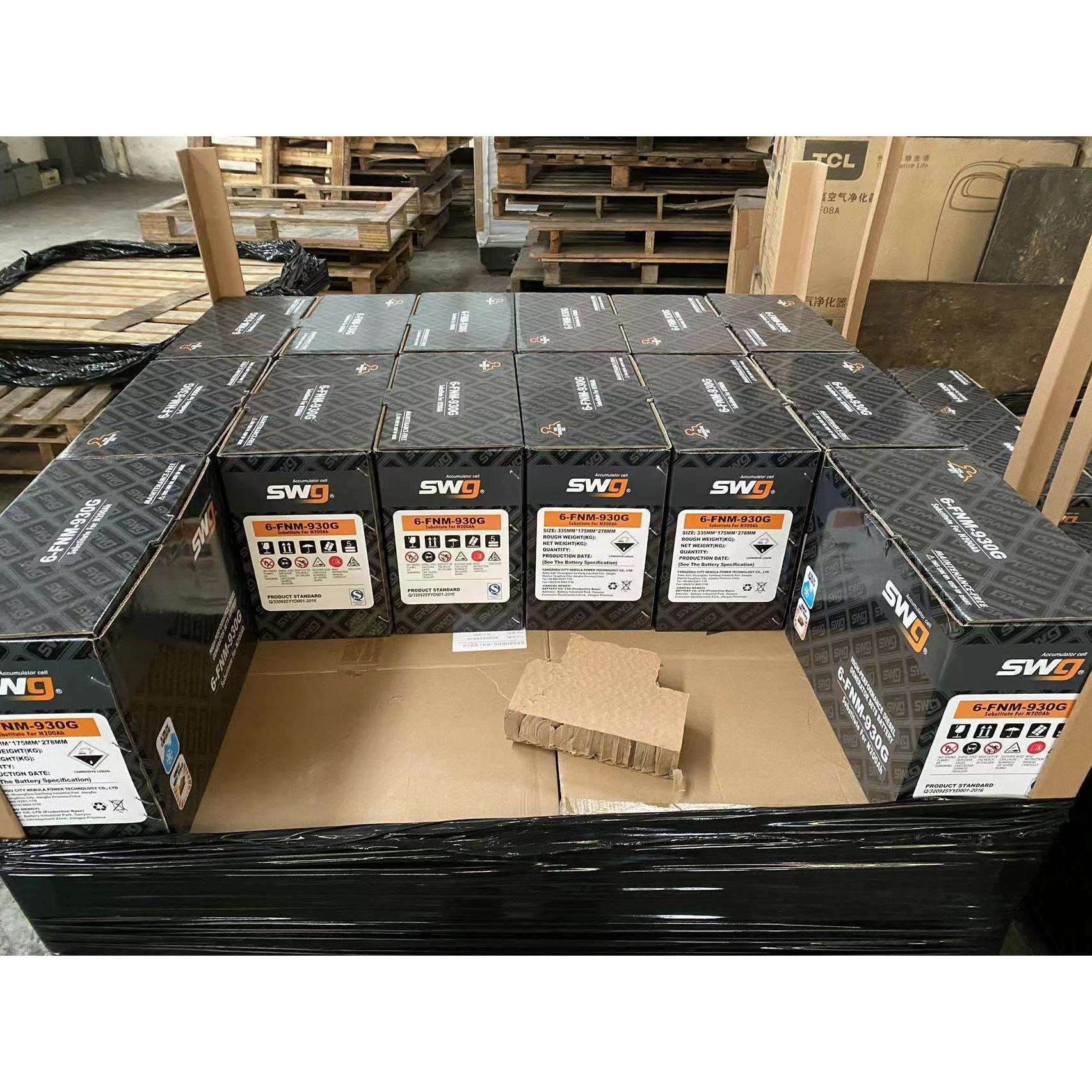 SWG思吾高免维护6-FNM-930G发电机专用电瓶纳米启动蓄电池