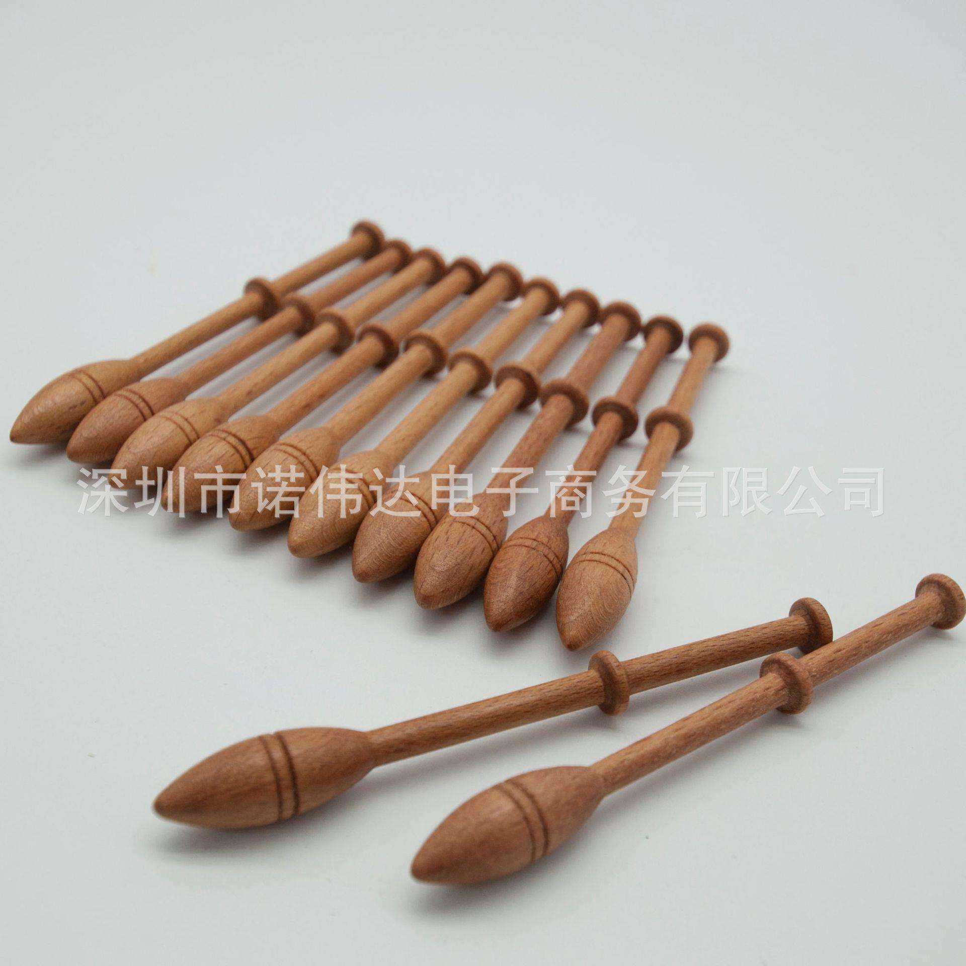 蕾丝编织用木线轴 花边编织木梭编织工具棒槌梭编蕾丝工具