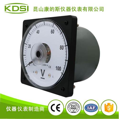 指针1式直流电压 表LS-11C0 D100V外形110*LS-110 D10mm 出口型电
