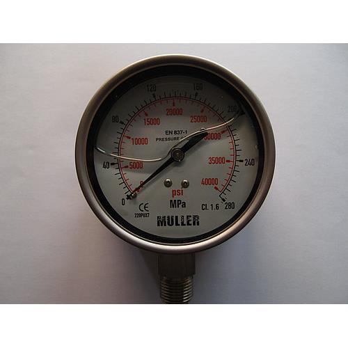 Y-ML100/200超高压压力表 2000KG压力表 2000BAR 压力表