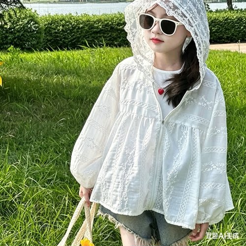 仙女蕾丝防晒衣
