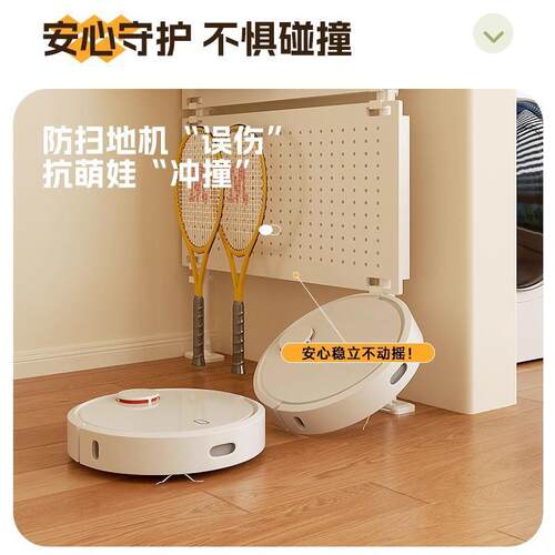 顶天立地洞洞板门后置物架超薄免打孔入户玄关隔断一体金属收纳架