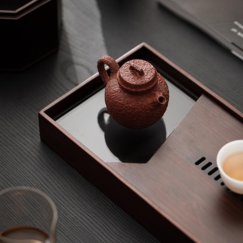 茶盘家用简约轻奢现代长方型储水小型茶具托盘简易干泡盘茶海茶台