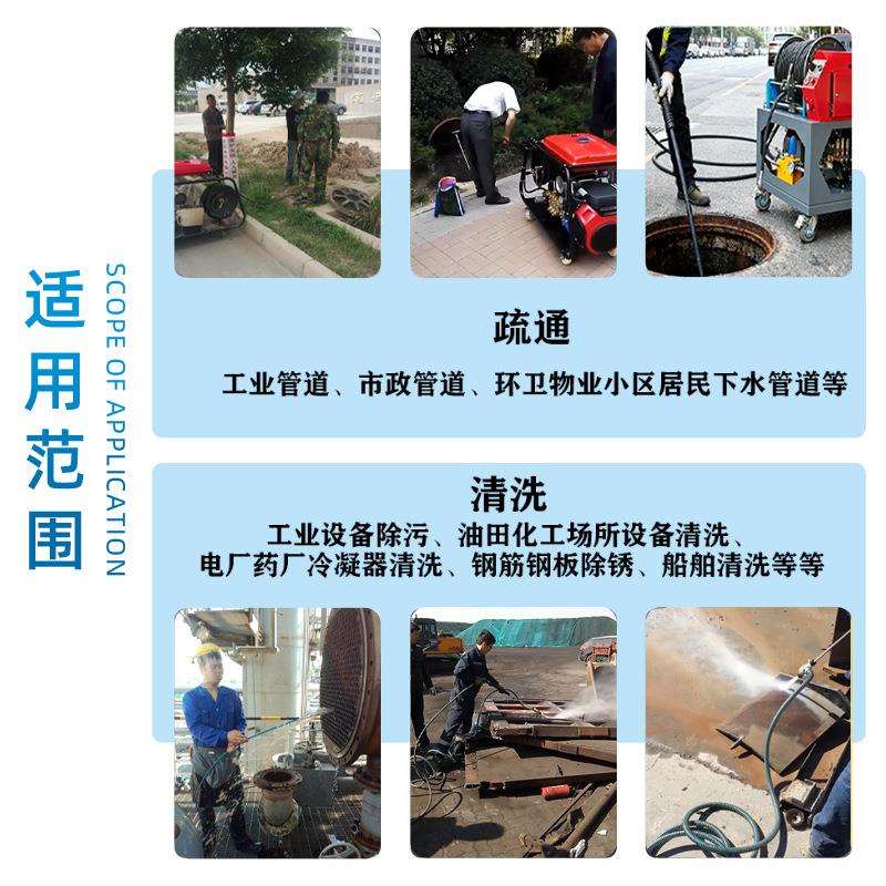 津智辰气动清洗机100-200bar压力油田设备除污清洗可靠耐用工业用
