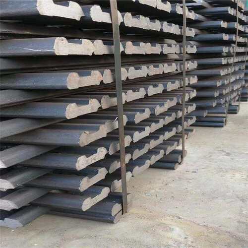 P43P50P60轨道接头夹板 鱼尾螺栓道夹板 国标铁路加固钢轨鱼尾板