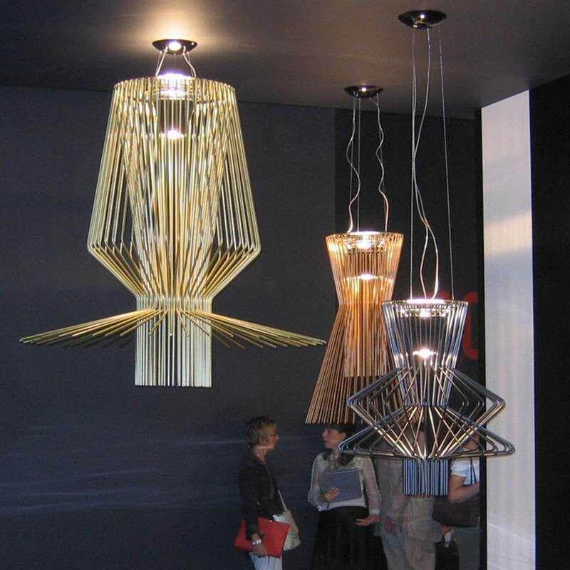 现代简约意大利设计师foscarini Allegro餐厅吊灯超亮铁艺吊灯