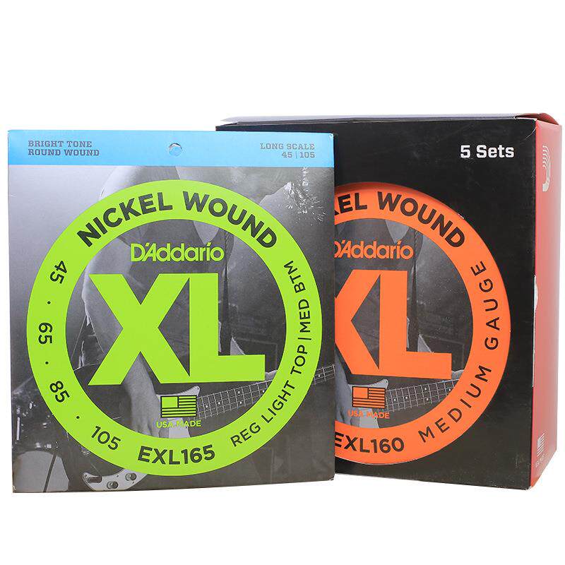 达达里奥美产琴弦电贝斯弦电贝司弦EXL170 EXL160 45-130 50-135
