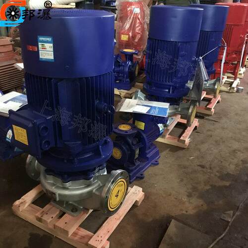 单级单吸管道离心泵 ISG100-160B 单吸式增压泵 冷热水自来水泵
