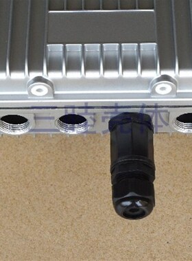 AP盒网线RJ45网络连接器支持千兆 网线防水接头 RJ45-M20单线