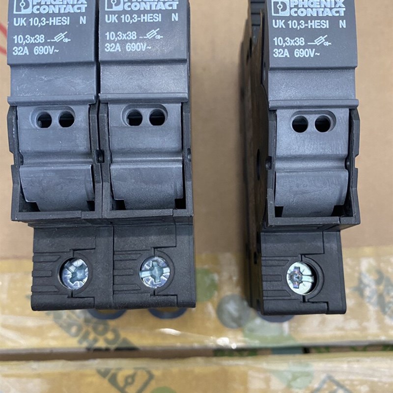 UL CSA CCC认证菲尼克斯PHOENIX熔断器底座UK10,3-HESIN 1P/2P