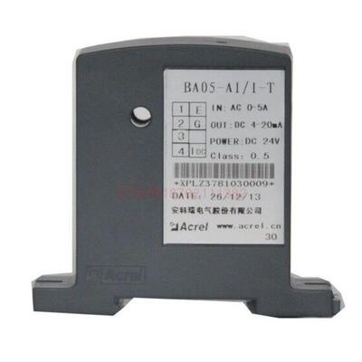 供应安科瑞 单相交流电流传感器 电流变送器 BA05-AI/V 厂家直销