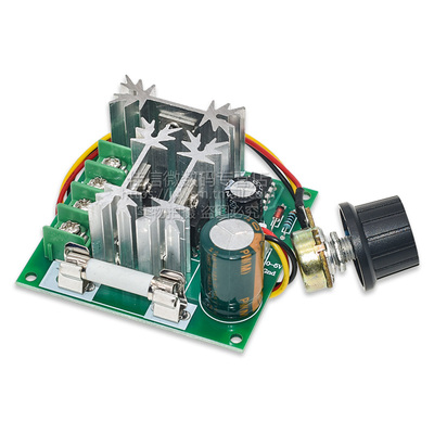 PWM直流电机调速器 6V12V24V36V48V72V90V大功率PWM无极调速板15A