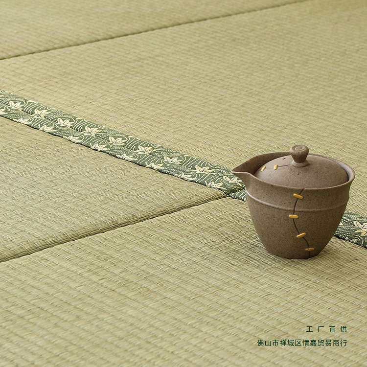 日式草席榻榻米垫子定 做天然双目蔺草塌塌米床垫定 制踏踏米地垫