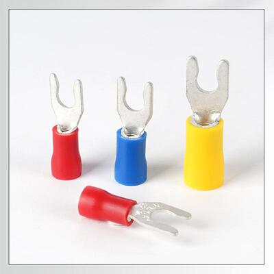 KF/KiS克爱斯锁扣叉形预绝缘端头LSV冷压U形Y型铜线耳端头