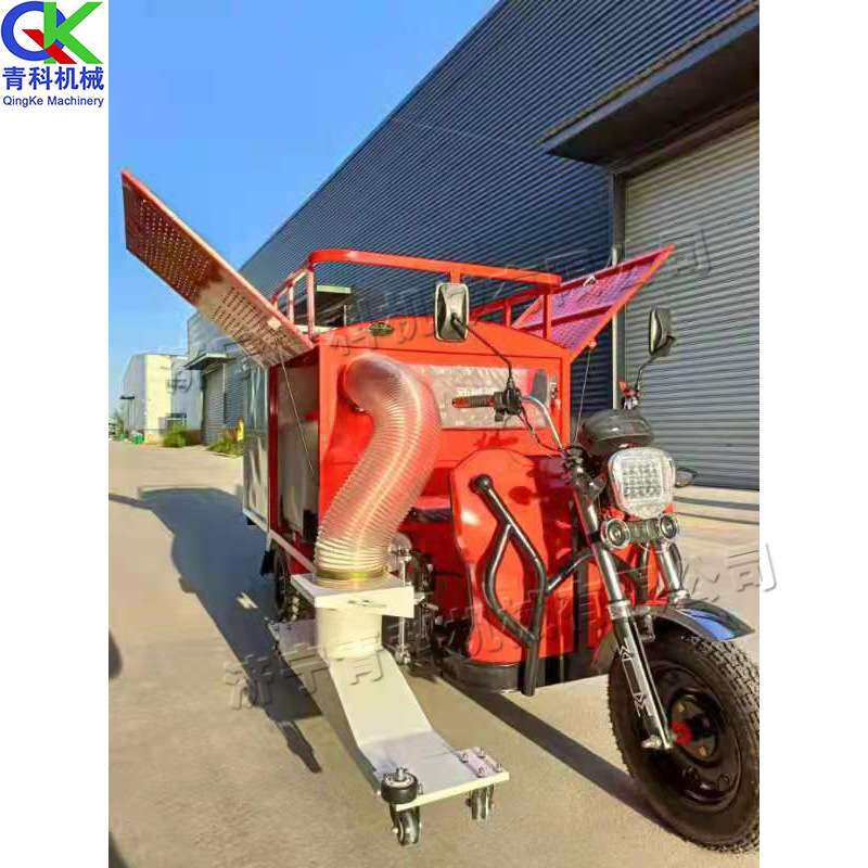 吸树叶粉碎收集一体车 法桐树叶打碎机 物业小区枯叶收集车