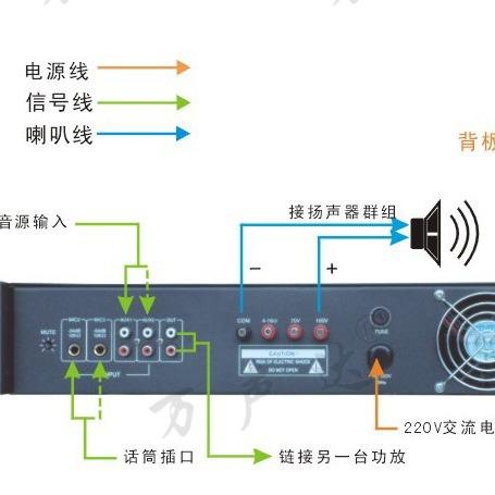 T-KOKO公共广播 AP-300P前置定压功放,额定130瓦，定阻，定压两