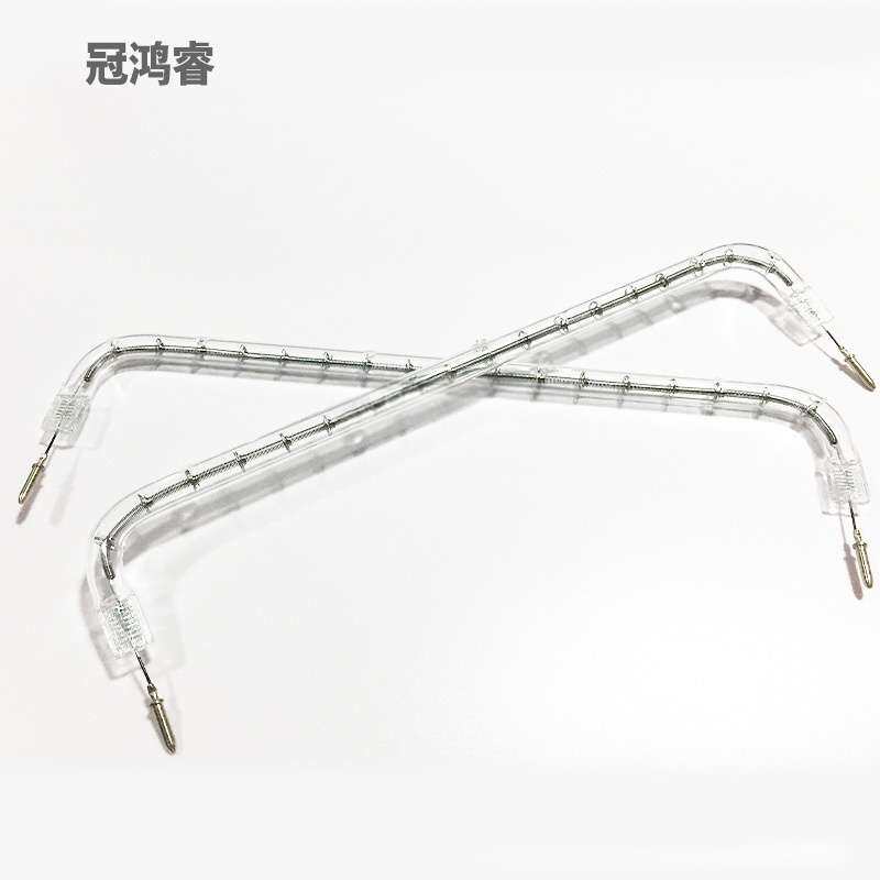 IR灯管3500W短波红外线灯管3.5KW U形卤素灯管400V烘箱加热灯管