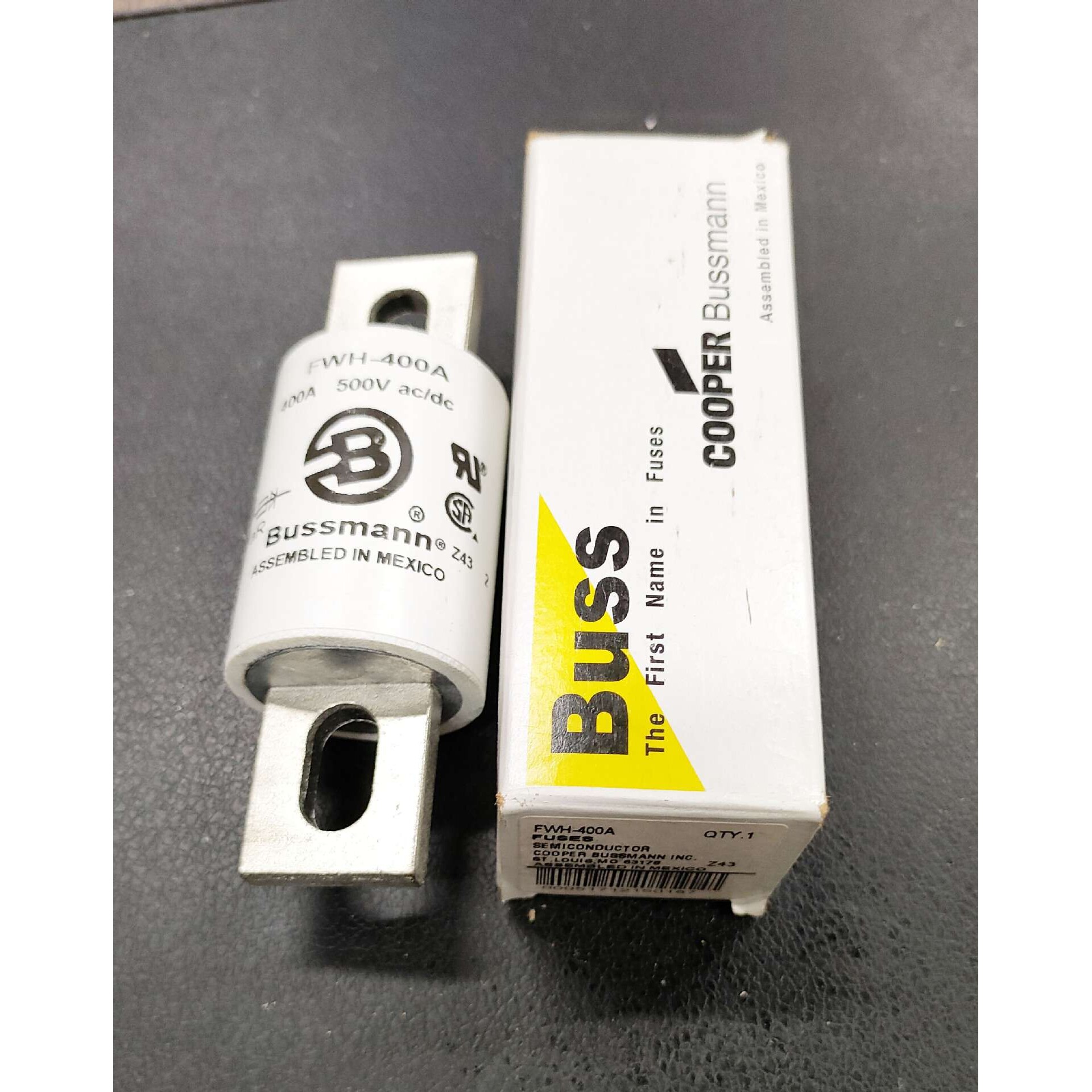 FWH-400A熔断器 500V 400A 巴斯曼BUSSMANN熔断器